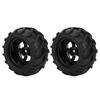2pcs 82mm RC Rubber Wheel Tire Tyre for 116 Remote Control Racing Car Buggy Truck