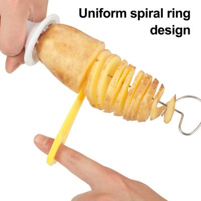 Спиральная картофелерезка, многофункциональная машина для приготовления картофельной башни, кухонный гаджет для спиральной картошки фри, спиралей из цуккини, огурца