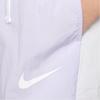 Nike Трикотажные спортивные брюки, спортивная классика, однотонные, зауженные, со средней талией, со шнурком, светло-фиолетовые детские брюки FB1269-536