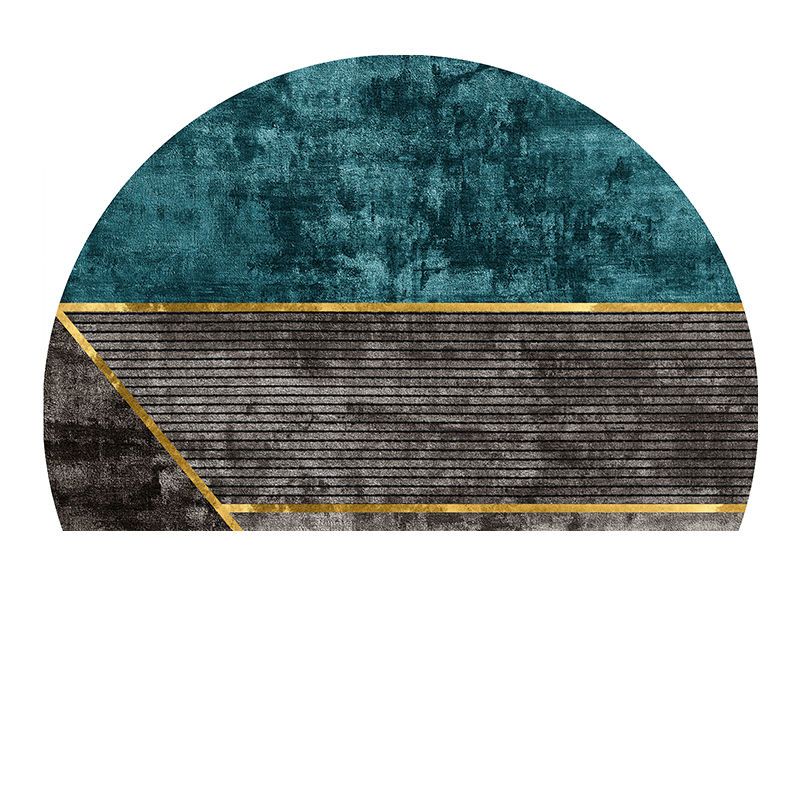 Полукруглый скандинавский ковер входная дверь ванная комната впитывающий напольный коврик ковер дверной коврик бытовой противоскользящий коврик