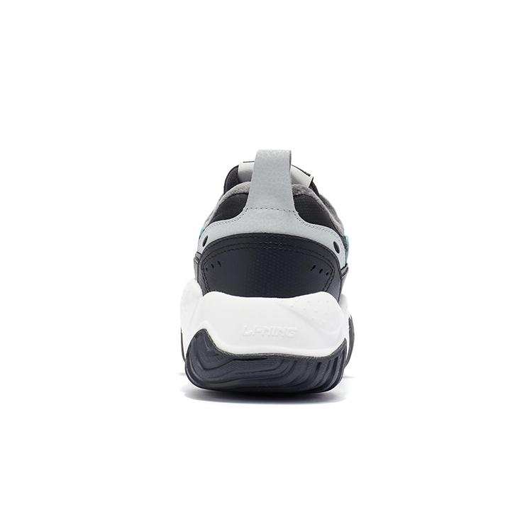 Li Ning Cat Paw Lite Амортизация Скользкие Устойчивые к истиранию Низкие Беговые кроссовки Мужские Черный Белый Синий AGCR229-1