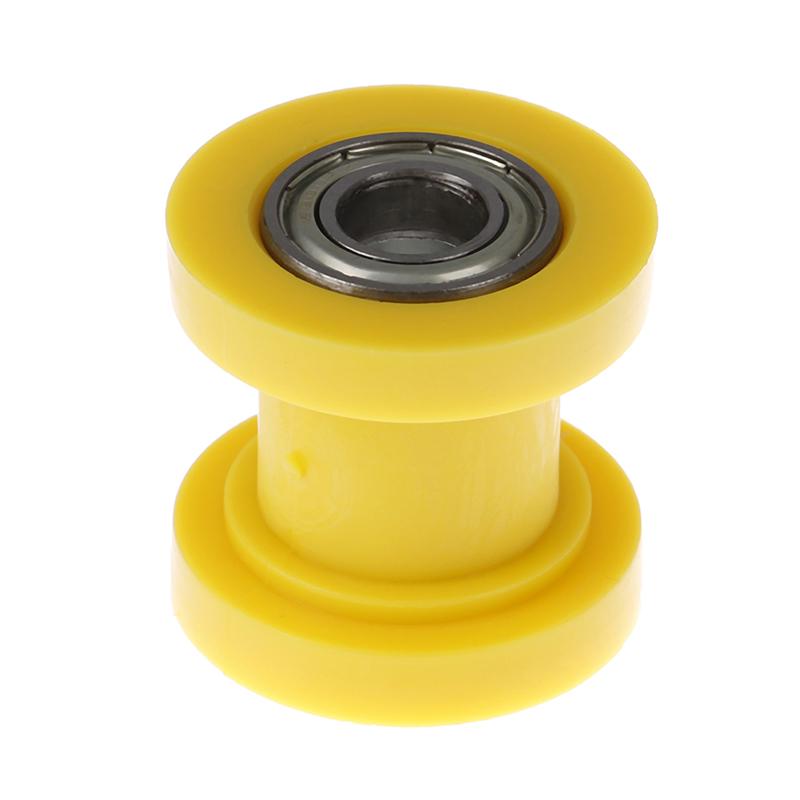 10mm Chain Roller Slider Tensioner Adjuster Pulley Wheel Guide Pit Dirt Bike