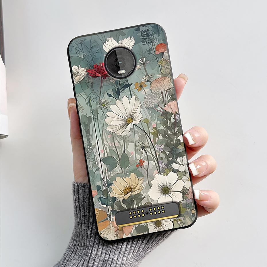 Для Motorola Moto Z4 Z3 Play Чехол Милый Мультяшный Мягкий Силиконовый ТПУ Чехол для Телефона Для Moto Z3 Z4 Play MotoZ4 Z4Play Z3Play Funda
