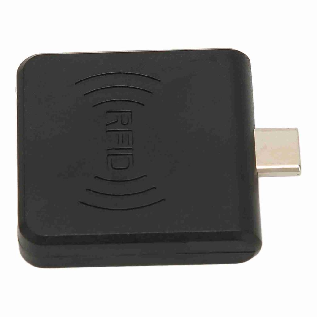 RFID ID мобильный телефон считыватель карт типа C интерфейс 125 кГц портативный считыватель смарт-карт черный