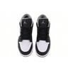 Air Jordan 1 Low GS Black Medium Grey Kids Sneakers White 553560-040