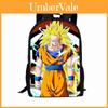Школьный рюкзак для мальчиков с изображением персонажей Dragon Ball, изготовленный из дышащей ткани Оксфорд и обладающий большой вместимостью.