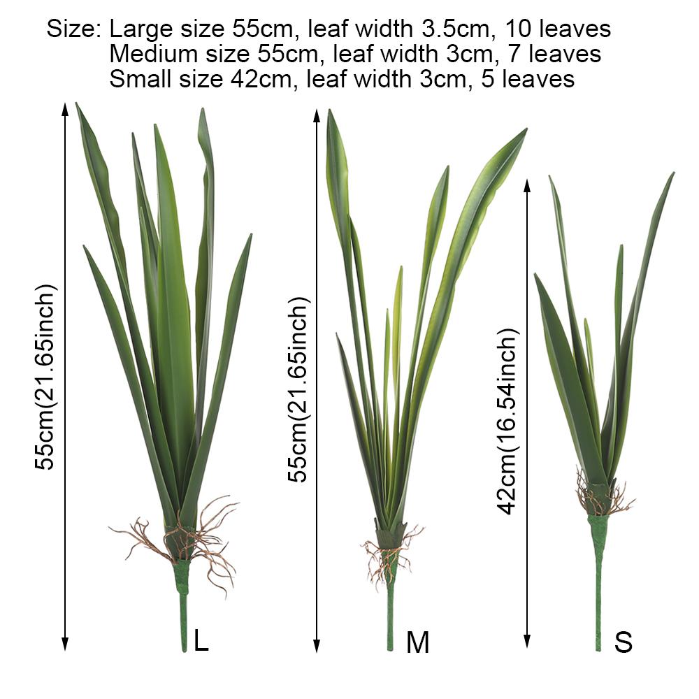 Модные искусственные украшения Высококачественный силиконовый на ощупь Садовые искусственные листья орхидеи Симуляция