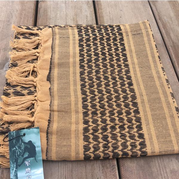 Fashion Shemagh Mens Square Outdoor Shawl Military Arab Tactical Desert Army Shemagh KeffIyeh Arafat Scarf Fashion