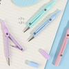 Plastic Pencil Compass Kit Stationery Set Function Ruler High Quality Measuring Ruler  Students