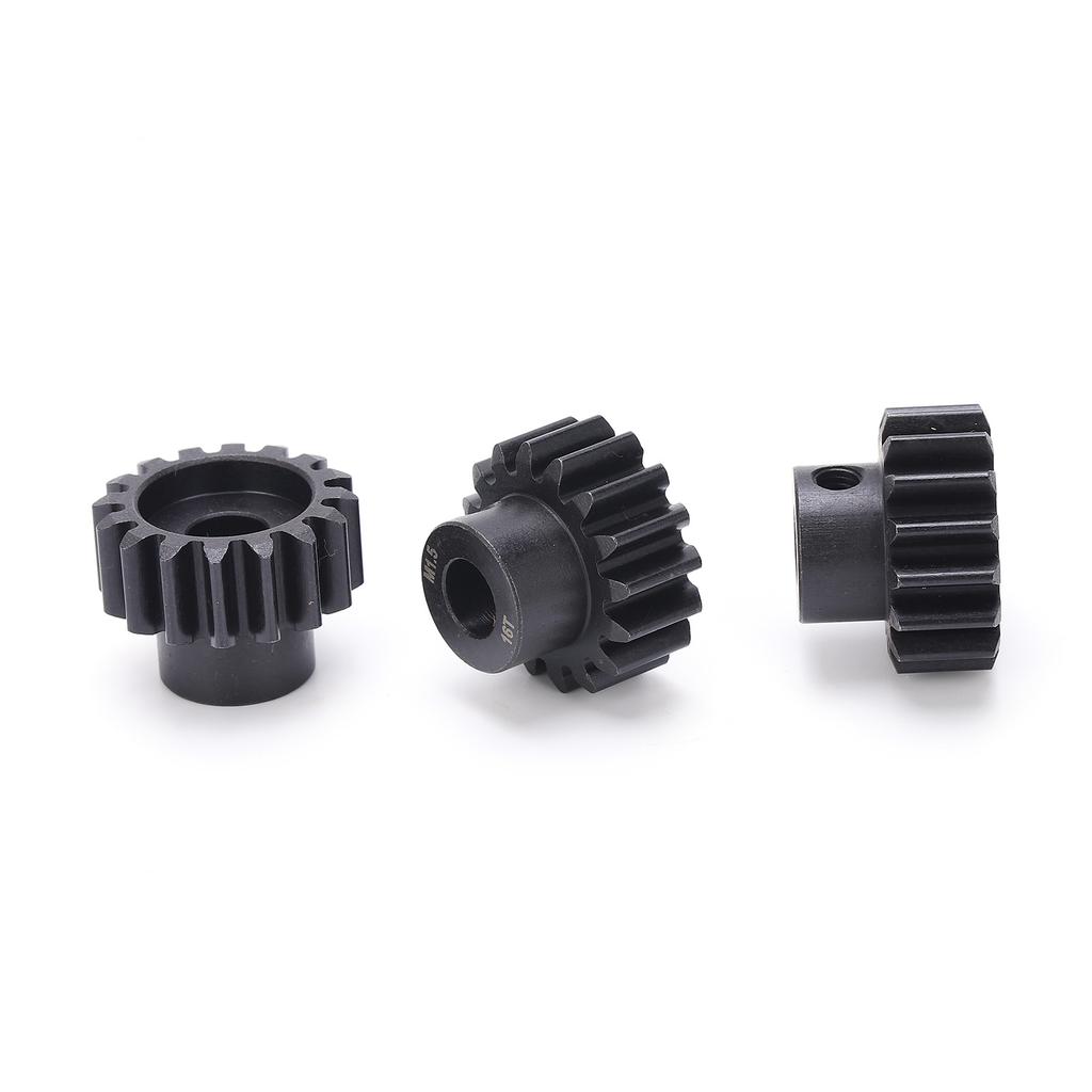 3pcs M1.5 Pinion Motor Gear 16T 8mm Shaft Steel Gear for 16 15 RC Car Brushless Motor