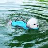 High Flotation Pet Swimming Jacket Adjustable Dog Swimming Vest Pet Supplies Dog Life Jacket  Beach