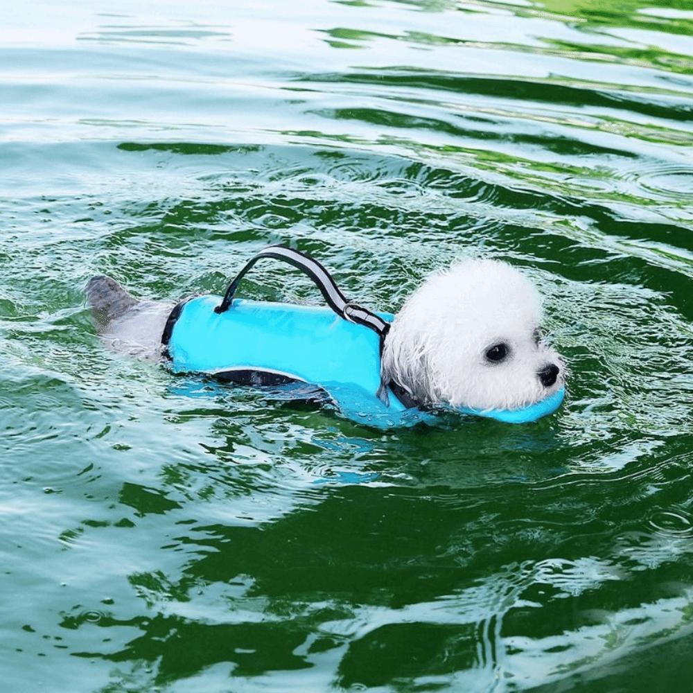 High Flotation Pet Swimming Jacket Adjustable Dog Swimming Vest Pet Supplies Dog Life Jacket  Beach