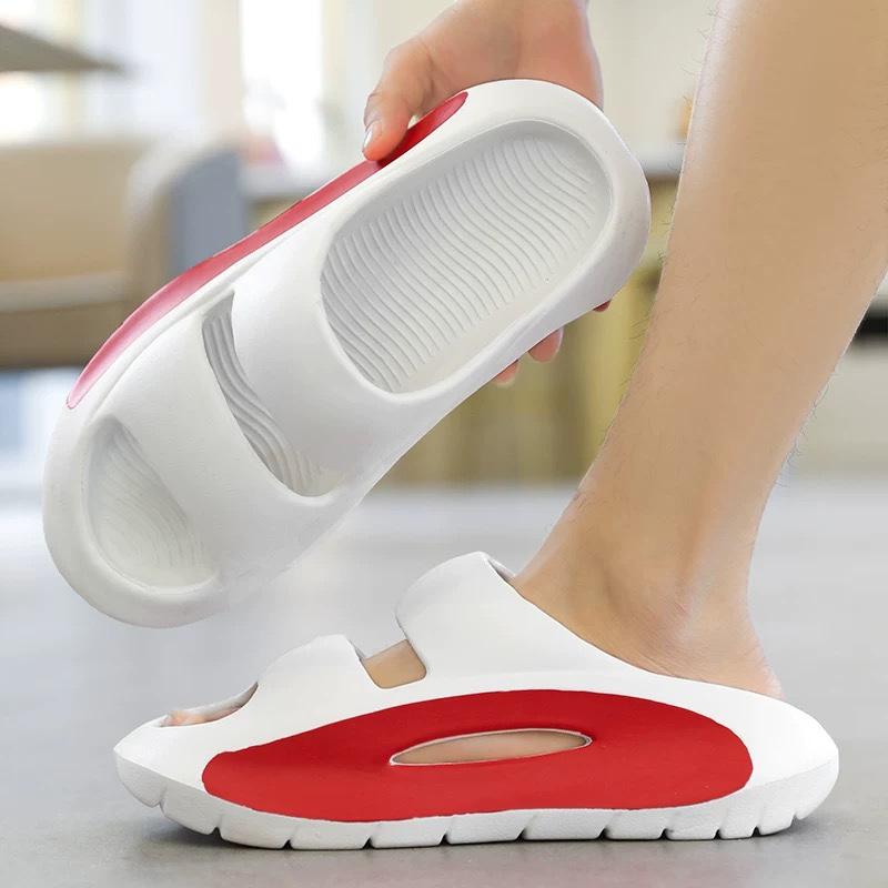 Модная обувь, мужская, летняя, новая, нескользящая, уличная, высокоэластичная, мужские тапочки, ЭВА, мягкая подошва, высококачественные, крутые шлепанцы