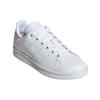 adidas Stan Smith J 'White Iridescent' (Unisex) Cloud White / Cloud White / Core Black Kids' Skateboarding Shoes FU6673