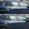 1Pair Glossy Black Rear Window Trim Molding Cover Trim for Mazda CX-50 2023-2025