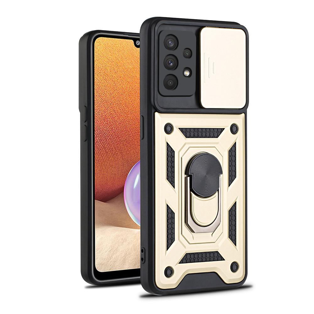 Чехол для защиты камеры Samsung Galaxy A32 A52 A22 A72 5G 4G A12 A82 A02S A42, автомобильный магнитный держатель, кольцо, бампер, чехол, Fundas