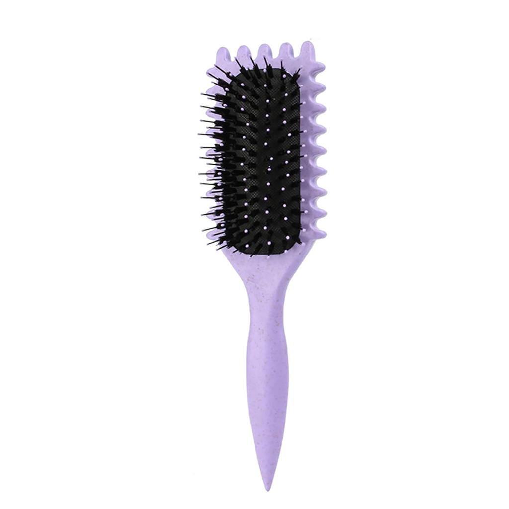 Women's hair comb hollow curling comb multifunctional scalp massage anti-static fluffy hair brush hairstyle tool
