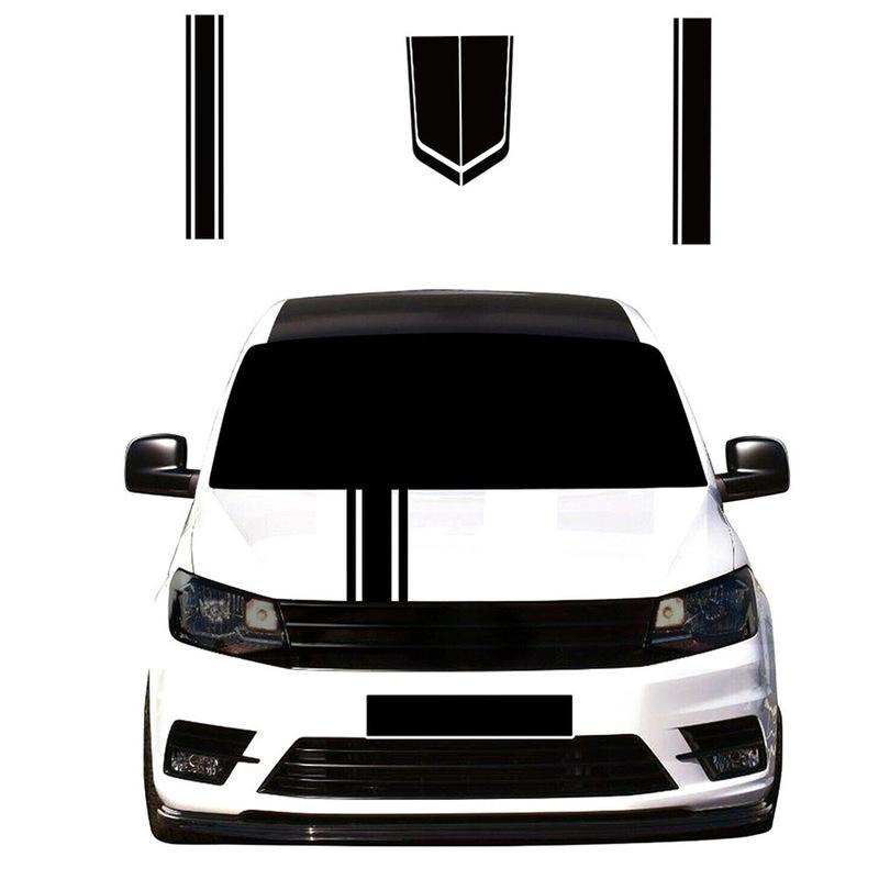 Наклейки на капот автомобиля для Volkswagen VW Caddy MK1 MK2 MK3 MK4 4 3 2 Maxi Kombi Фургон-кемпер Покрытие двигателя Виниловые наклейки Аксессуары