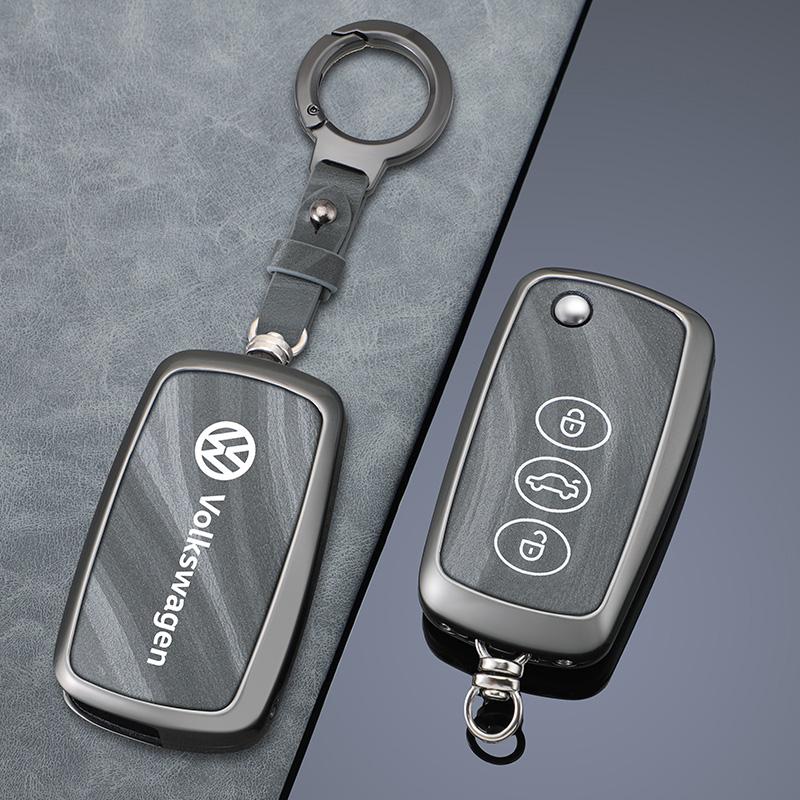 Для VOLKSWAGEN Чехол-футляр из цинкового сплава для умного дистанционного ключа автомобиля Для VW Polo Golf Passat Tiguan Beetle Caddy T5 Up Eos Octavia Seat Leo