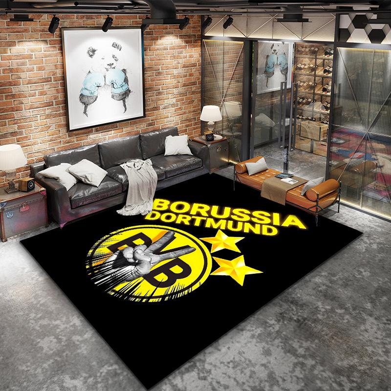 Bvb Carpet Rug For Living Room Bedroom Home Sofa Decoration Kids Play Nonslip Floor Mat