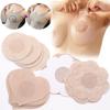Women Nipple Stickers Chest Stickers Breast Lift Tape Overlays On Bra Invisible 5 Pairs/PackMakeup