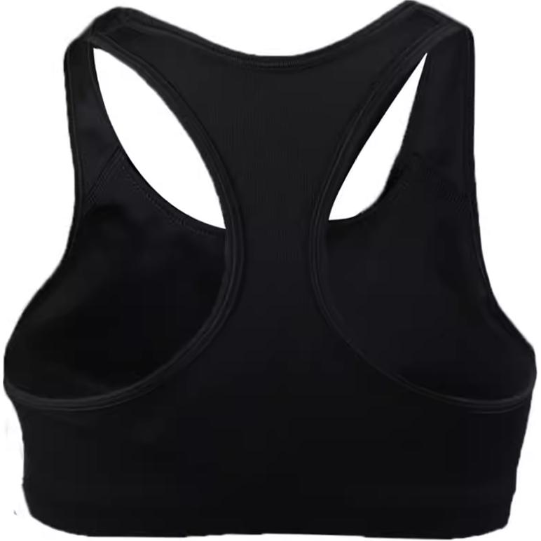 Nike Swoosh Dri-FIT Slim Fit Спортивный бюстгальтер для бега и фитнеса Женский спортивный бюстгальтер Черный BV3637-010