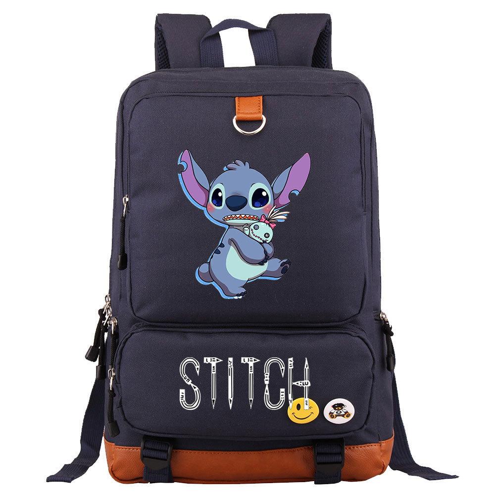 Anime Printed Teen Student School Bag Travel Bag Men'S And Women'S Shoulder Printed Backpack