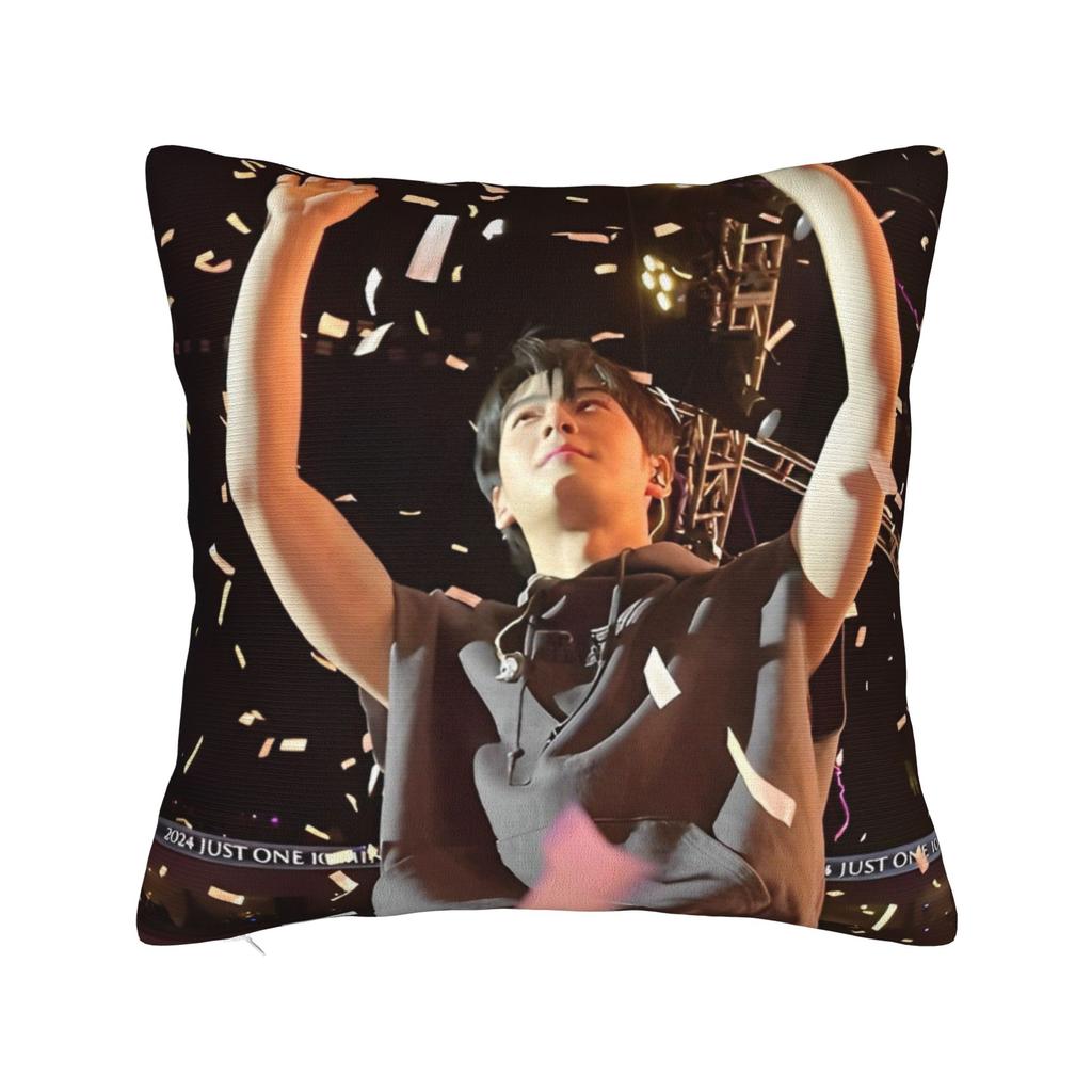 Cha Eun Woo Poster Throw Pillow Cover Polyester Decorative Pillow Fashion Pillowcover Home Decor