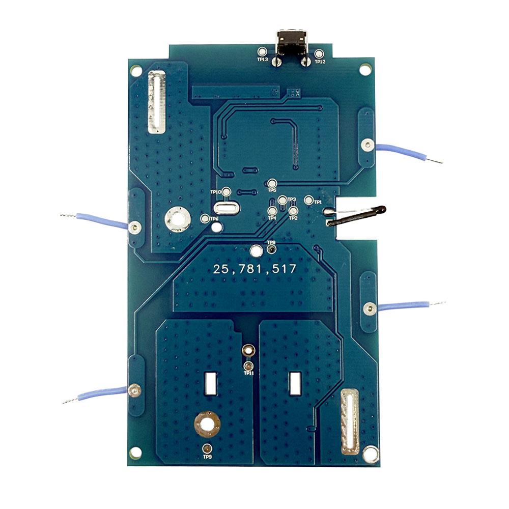 Пластиковый кейс для хранения 10 аккумуляторов 18650 для Ryobi 18V P108 Li-ion, с платой защиты от перезаряда PCBA P103