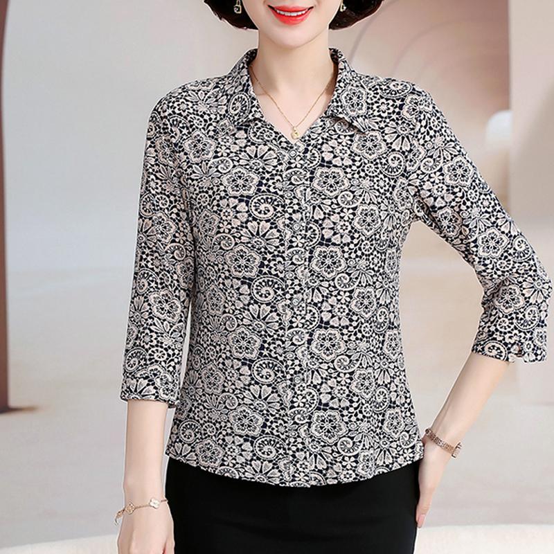 Элегантный летний топ, женская рубашка, повседневная свободная женская винтажная блузка, летняя одежда