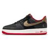 Air Force 1 07 LX Spades Мужские кроссовки черные Университет-красный металлик-золото DJ5184-001