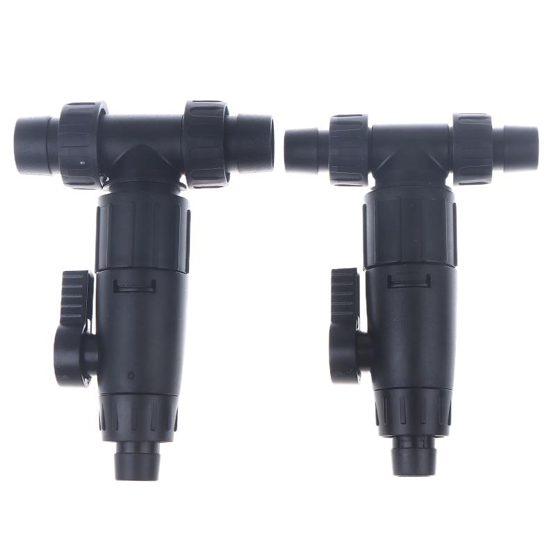 12/16mm Double Tap Quick Release Connector for Aquarium - 3-Way Valve & Hose Pipe Adapter - Filter System Accessories