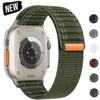 Nylon Solo Loop Strap for Apple Watch Band Ultra 2 49mm 45mm 44mm 42mm 41mm 40mm 38mm Bracelet for iWatch Series 9 8 7 6 SE 5 4