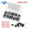 200PCS TO-92 Transistor Kit NPN PNP BC327 BC337 BC517 BC547 BC548 BC549 BC550 BC556 BC557 BC558 TO92 Power Transistors