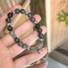 Новый китайский ретро браслет с бусинами и лотосовой коробочкой, женский нишевый дизайн, этнический стиль, темно-зеленый браслет, аксессуары