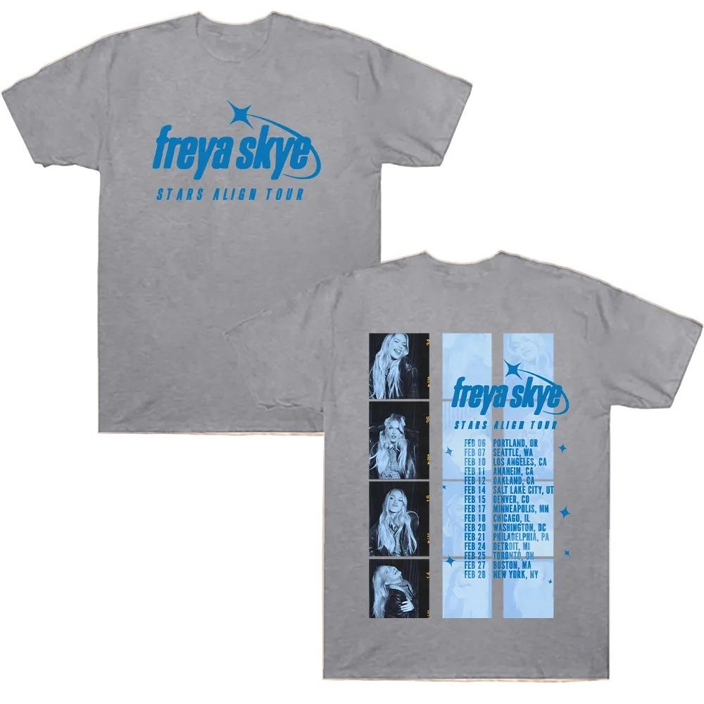 Freya Skye Stars Align 2026 Summer Tour Concert Tee  Unisex HighQuality 100 Cotton Soft Graphic UK Pop Singer Merch
