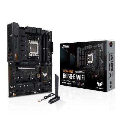 Asus TUF GAMING WIFI AMD Ryzen серии 7000 совместим с AM5 B650, оснащен ATX, авторизованный дистрибьютор, продукт B650-E материнская плата/домашний