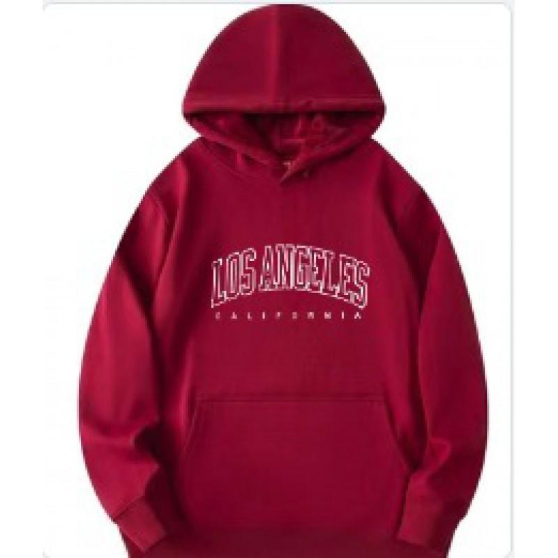 Womens Oversized Hooded Sweatshirt Letter Print Casual Fall 2026 Loose Fit Top