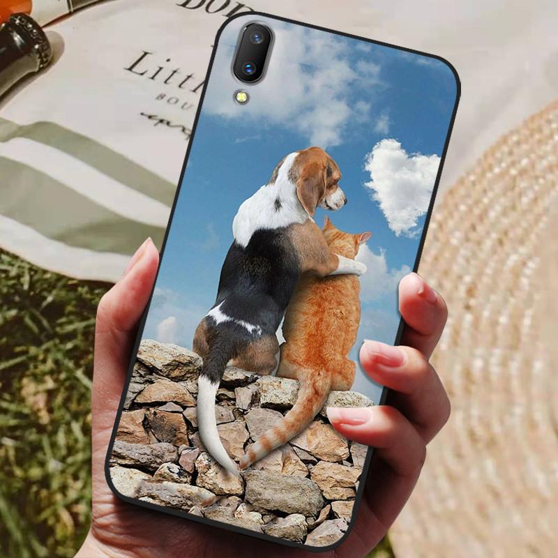 Для чехла vivo V11 i Чехол Силиконовая задняя крышка Чехол для телефона Для Vivo V11 V 11 V11 Pro 1804 Чехлы V11i 1806 Мягкий бампер Funda Re Bag