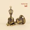 Благоприятный брелок-подвеска в виде колокольчика из латуни - подарок на Рождество или День учителя в китайском стиле