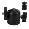 Camera Mount Tripod Head Adapter 360 Degree Swivel Top 1 4in Screw for SLR Mirrorless Camera Photography