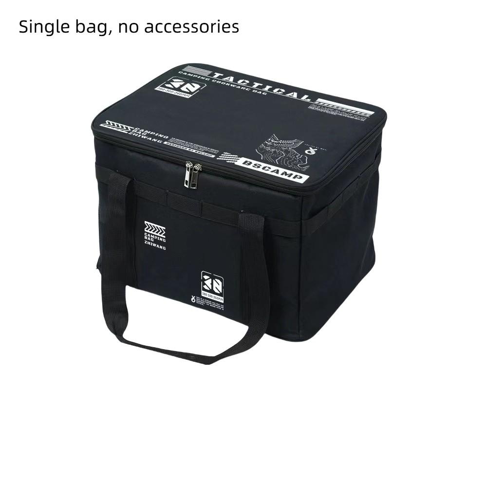 30/42L Picnic Storage Bag Foldable Storage Boxes Thickened Camping Storage Bag Outdoor