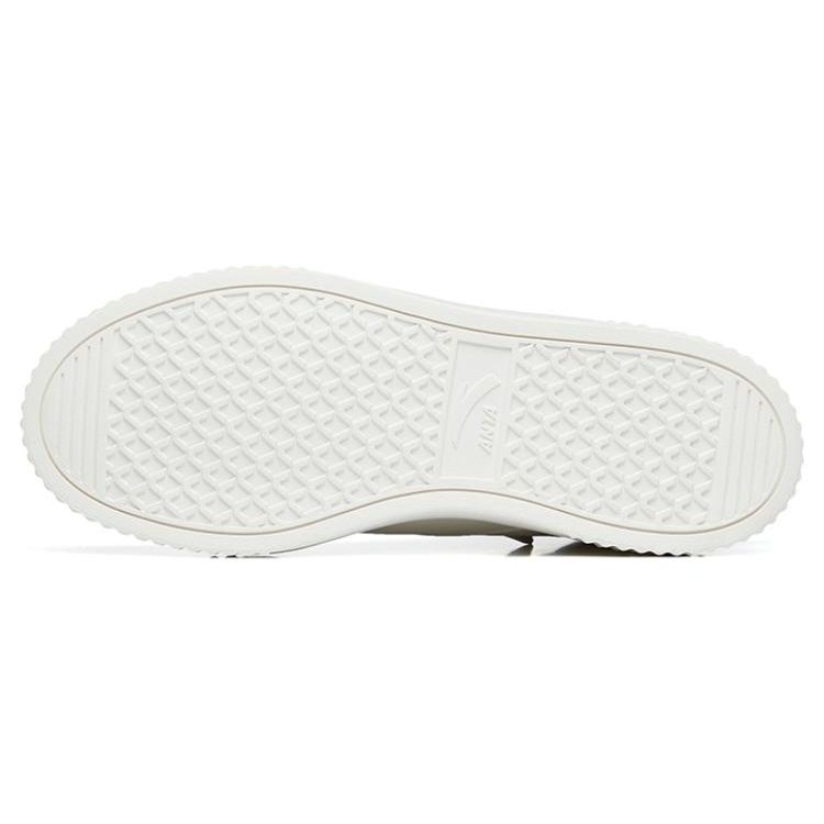 Anta Нескользящие высокие кроссовки для скейтбординга мужские кроссовки белые зеленые 912248015-4