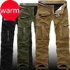 Мужские джинсы в стиле милитари с несколькими карманами, повседневные тренировочные хлопковые дышащие хлопковые брюки-карго больших размеров