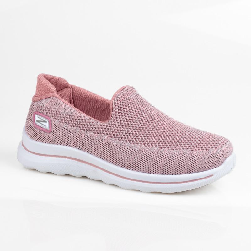 Shoes for Women 2023 New One Step Lazy Shoes, Casual Versatile Mom's Web Shoes, Soft Sole Women's Sports Shoes, Breathable