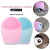 Silicone Facial Cleansing Brush Electric Face Clean Device Facial Massager Skin Care Sonic Vibration Deep Pore Cleaning Brush