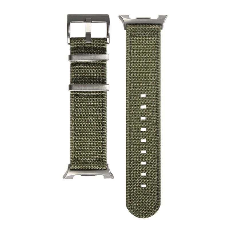 Stylish Nylon Braided Strap for Samsung Watch8 - Casual & Business
