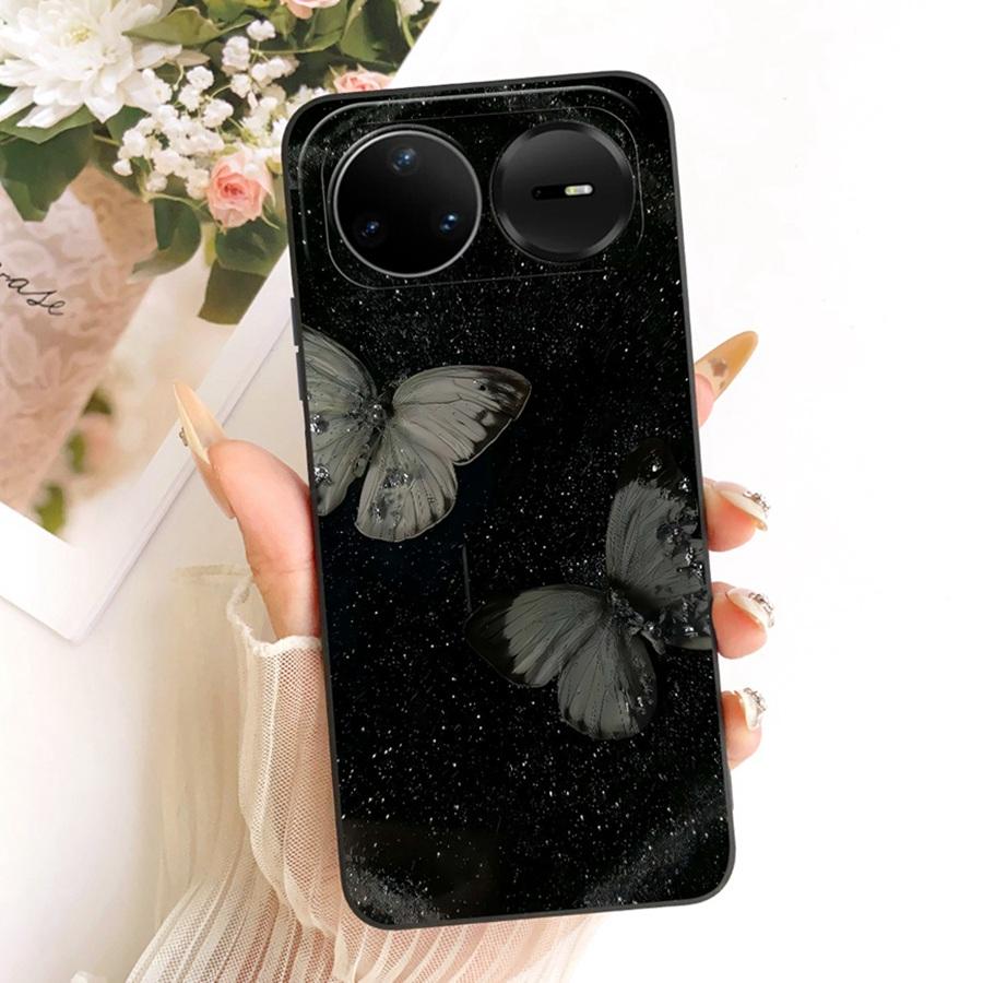 Чехол для Huawei Nova 15 Pro Capa Цветок Бабочка Корпус Телефона Huawei nova 15Pro 15 Ultra Funda Мягкий Силиконовый ТПУ Задняя Крышка