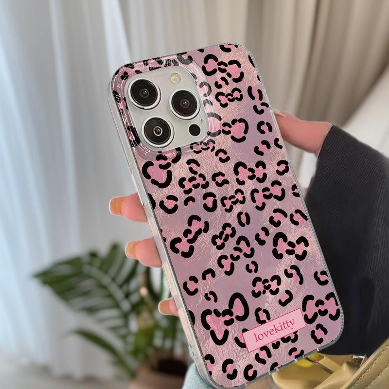 Чехол с градиентным леопардовым принтом для iPhone 17: Модный дизайн для 16 Pro Max/15 Pro/14/13