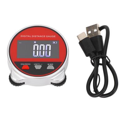 Электронная линейка с диапазоном 0199,999 м, прозрачный ЖК-экран, цифровой дальномер с хранением данных